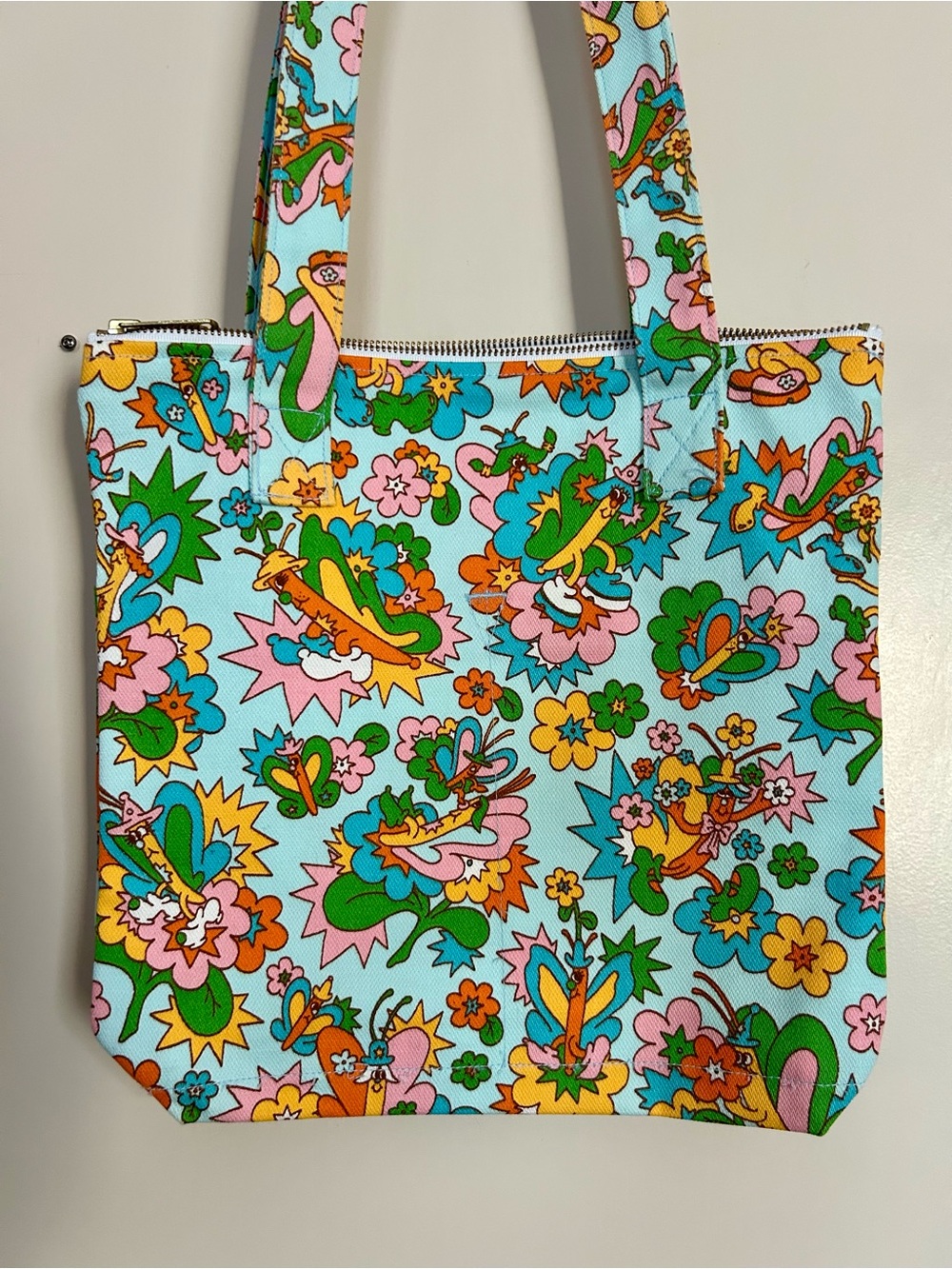 Big Bud Press Butterfly Bash Mini Zipper Tote Bag. New - Picture 5 of 7